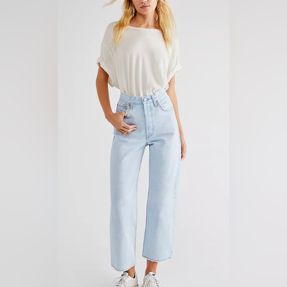 Levi's Ribcage Straight Ankle Jeans 27
